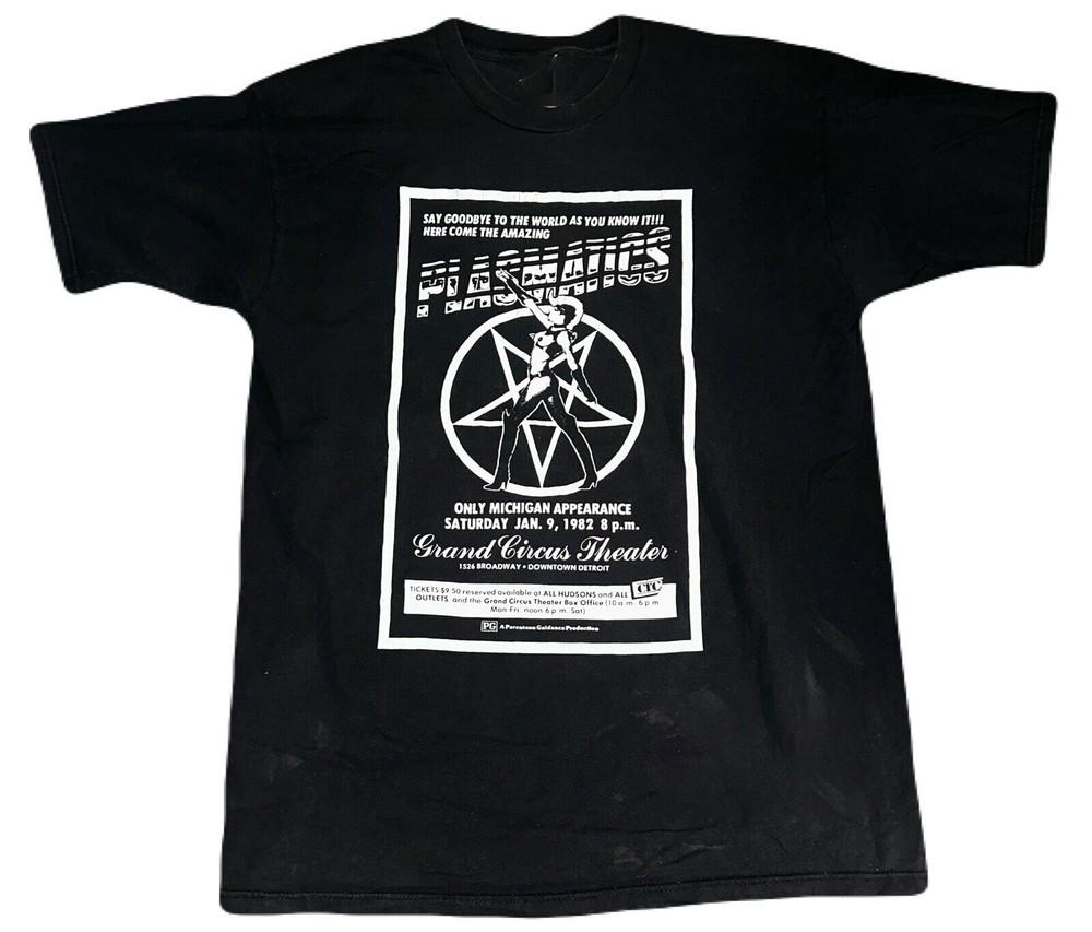 

Plasmatics Band Black Adult Unisex TShirt Full Size Unisex T-Shirt XXL