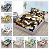 Three-Piece Mattress, Bedspread, Animal Cow Decorative Mattress, Protective Cover.