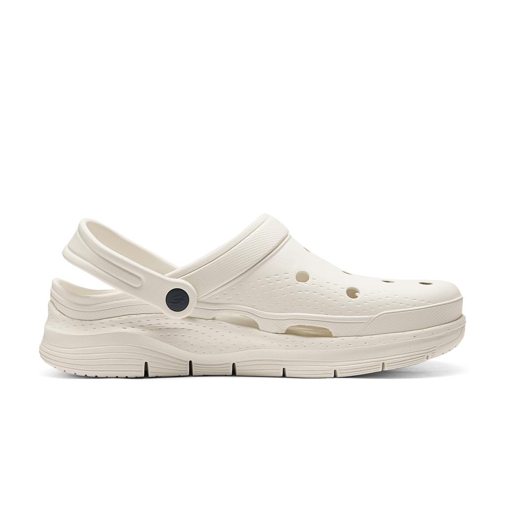 Skechers Arch Fit Lightweight Breathable Clogs Men Clogs White 243160-WNV