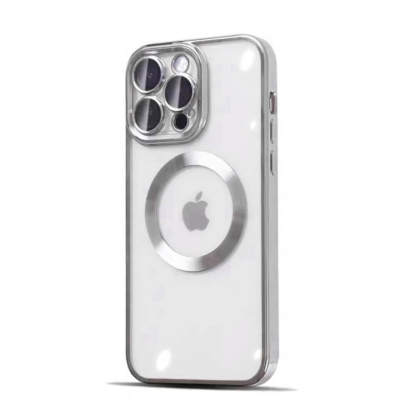 Suitable for Apple 16Pro Phone Cases: Magsafe, No Tail, 15 Magnetic, 13 with Lens Film, 14 Protective Case