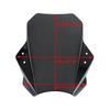 Universal Motorcycle Adjustable Wind Screen Windshield 22MM 25MM 28MM Handlebar