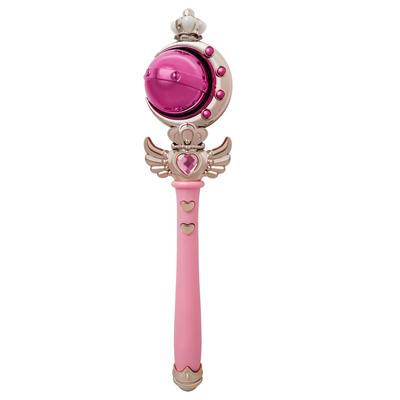 Huang Yem Magic Princess Play Magischer Prinzessinnen-Musikstab mit Perfekt für und Weihnachts-Zauberstab, Spielzeug, Zauberstab, Leuchtender Zauberstab, Accessoire,