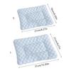 Small Animal Cooling Bed Mats With Antislip Base Multipurpose Hamster Cage Pad Ice Silk Fabric Easyly To Clean