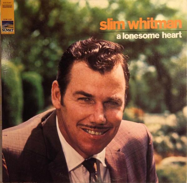 

LP Record SLIM WHITMAN - A Lonesome Heart SUS5167 Sunset Records 1967 US Folk Used