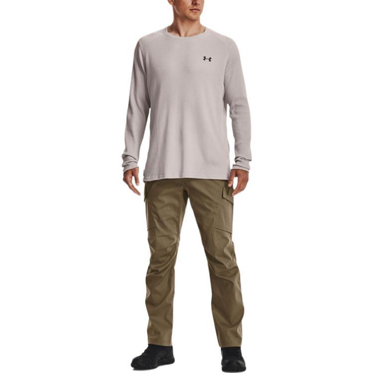 Under Armour Waffle Max Crew 'Light Grey' Men's 1373179-592