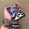 JJK Mahito Phone Case for iPhone 17 16 15 14 13 12 11 Air Pro Max Plus Colorful Silver MagSafe Cover