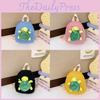 Adorable Cartoon Turtle Plush Mini Backpack For Kids Stylish Canvas School Bag