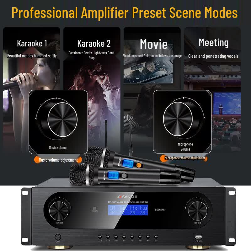 SANSUI FK101 Home KTV Karaoke Audio System (CN version)