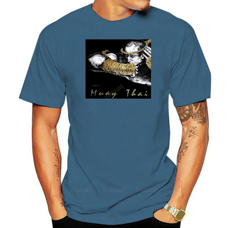 

Male short sleeve Muay Thai Tshirts Human Fight Training Tee Kick boxing Various Designs mens casual teeshirt cotton tops 4XL