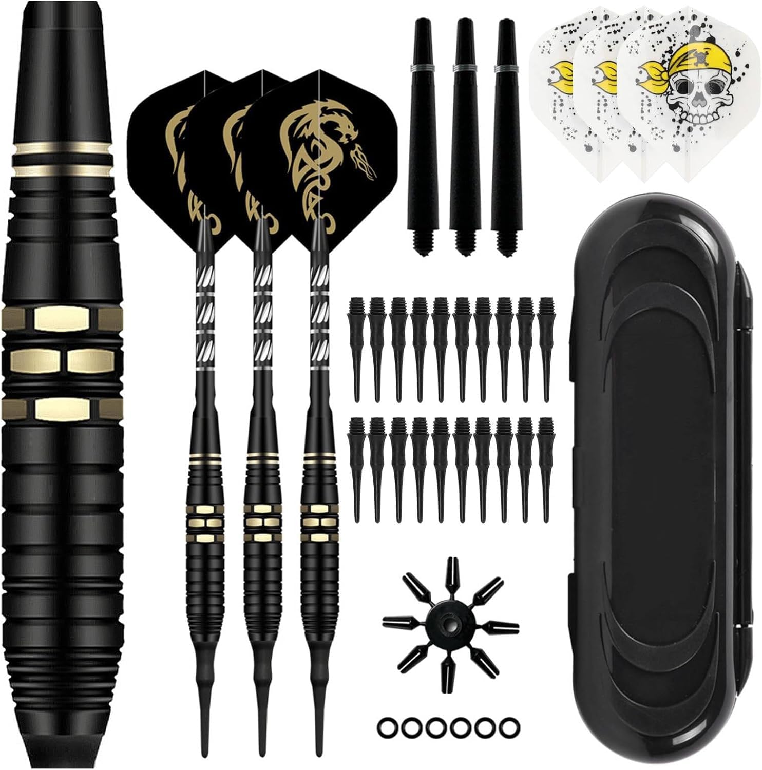 

darts 18g beginner intermediate soft set brass 3pcs (TYPE-B)