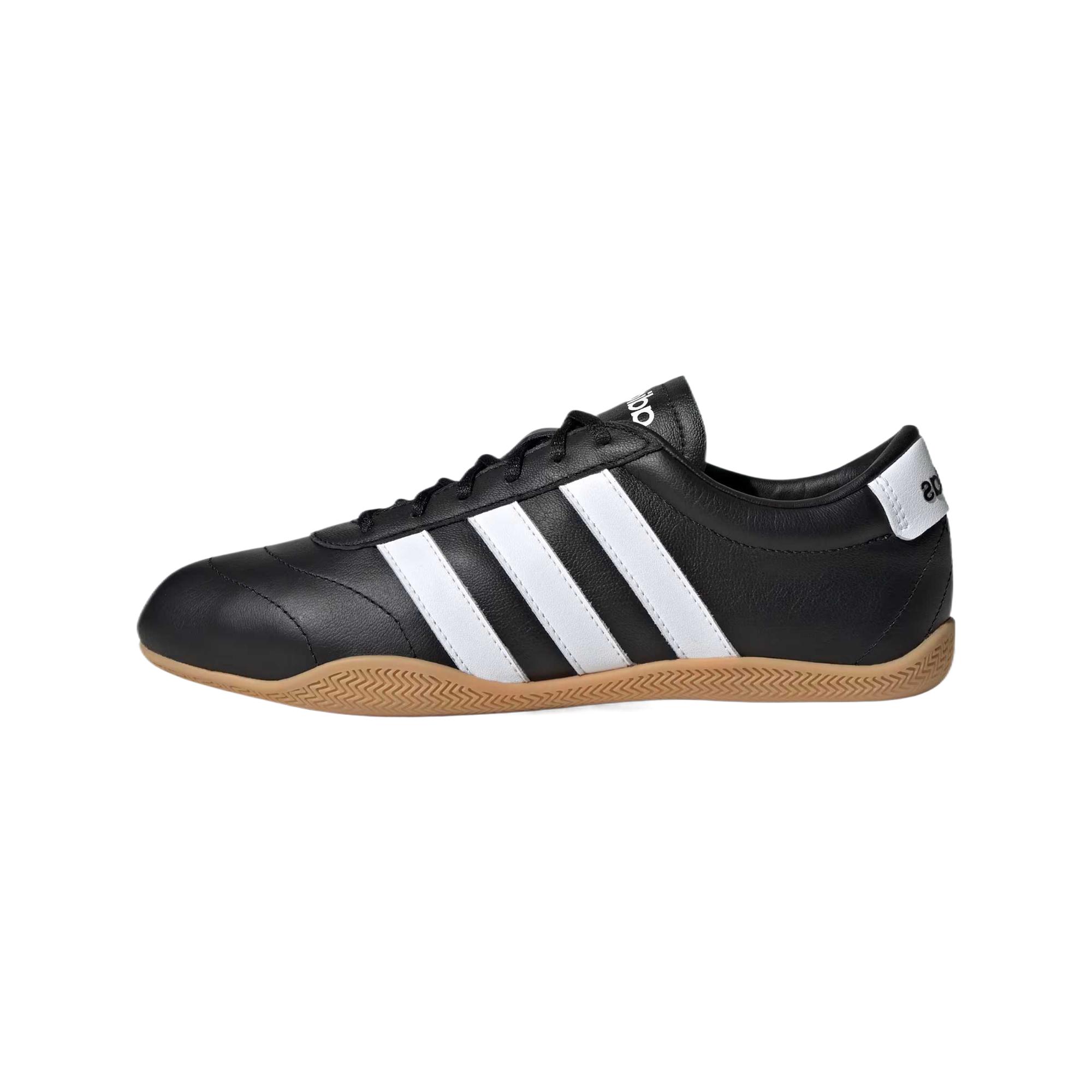 

adidas Grand Court Lo Black White Gum Women Sneakers Core-Black Cloud-White JQ9684 39⅓