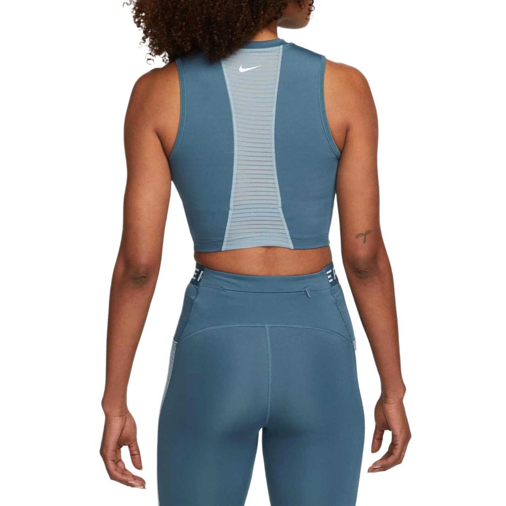 Nike Pro Dri-FIT Breathable Sweat-Wicking Solid Sports Tank Top Women tops DM6952-058