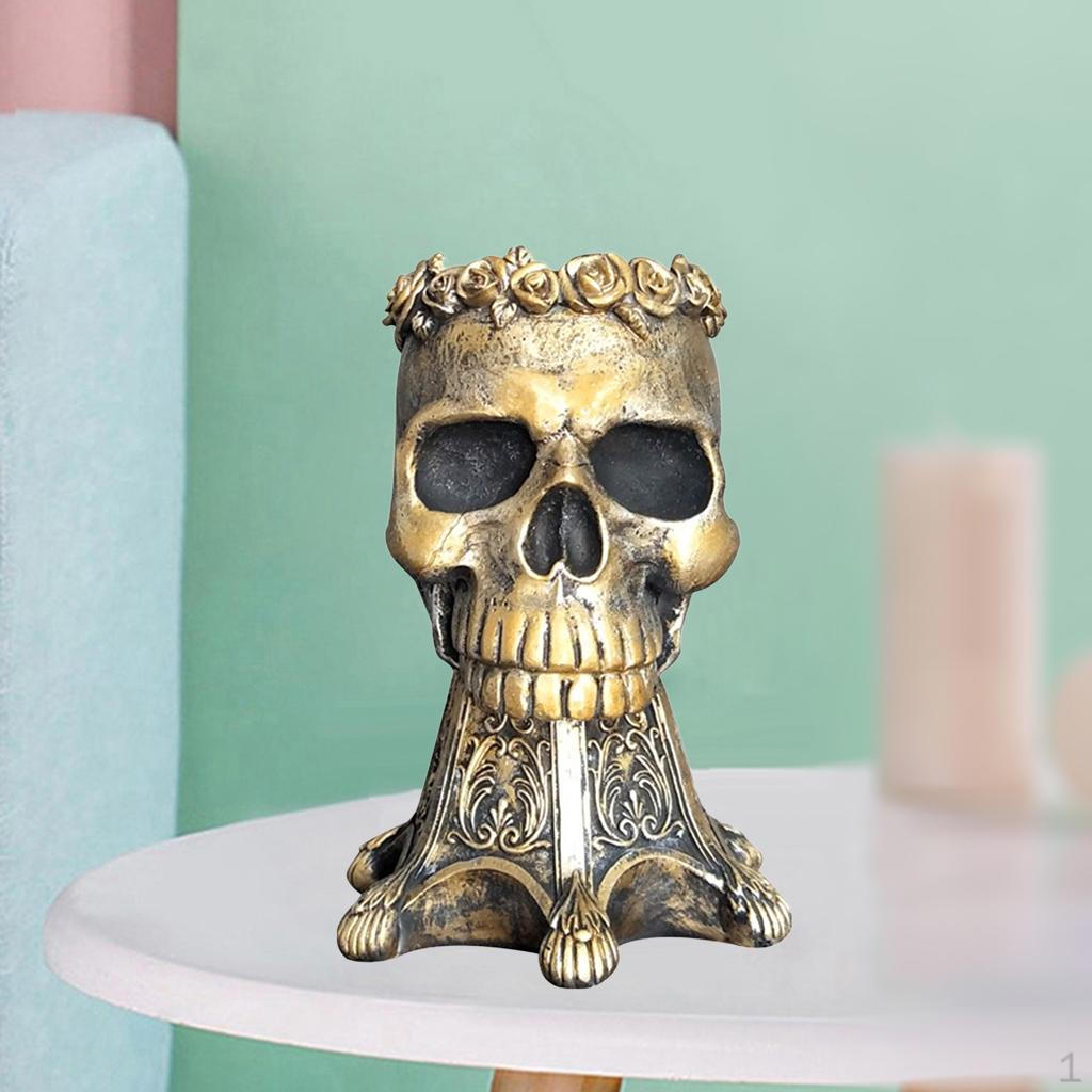 Pot Sculptural Model s Planter Home Decoration золотой