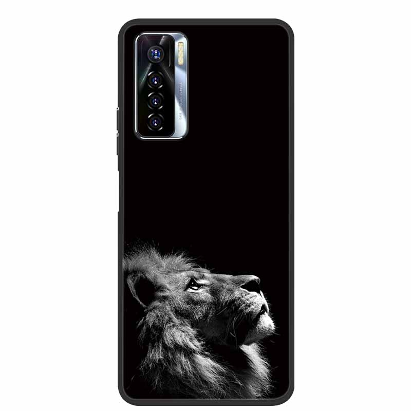 For Tecno Camon 17 Pro Cases 17P 17 Soft TPU Silicone Phone Cover for Tecno Camon 17P Back Cover Bumper Fundas Camon17 CG7n Capa