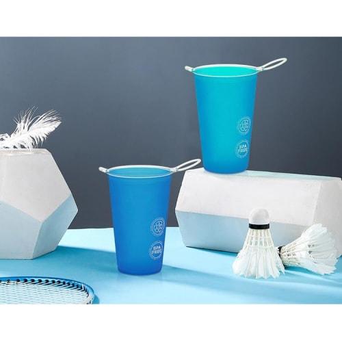 Collapsible Water Cup, Collapsible Water Bottle, Soft Flask, Portable Hydration Bottle, TPU Cup, BPA-Free, Lightweight, Easy to Clean, Flexible, Wear-