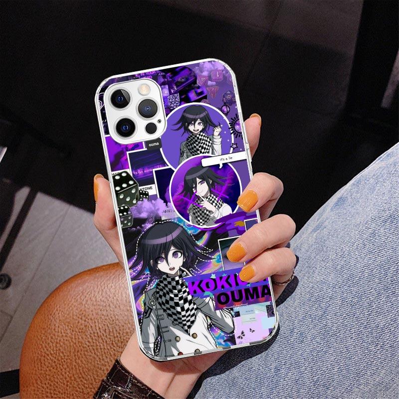 

Danganronpa Kokichi Ouma Phone Case For iPhone 17 Air 16 Pro Max 16E 15 + 14 Plus 11 12 13 Mini 7 8 SE Gift Print Cover Fundas 1 Samsung S24