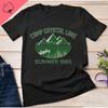Camp Crystal Lake Funny Halloween Shirt High Quality Cotton Apparel Novelty Hipster Short Sleeve Printed T-shirt Tops