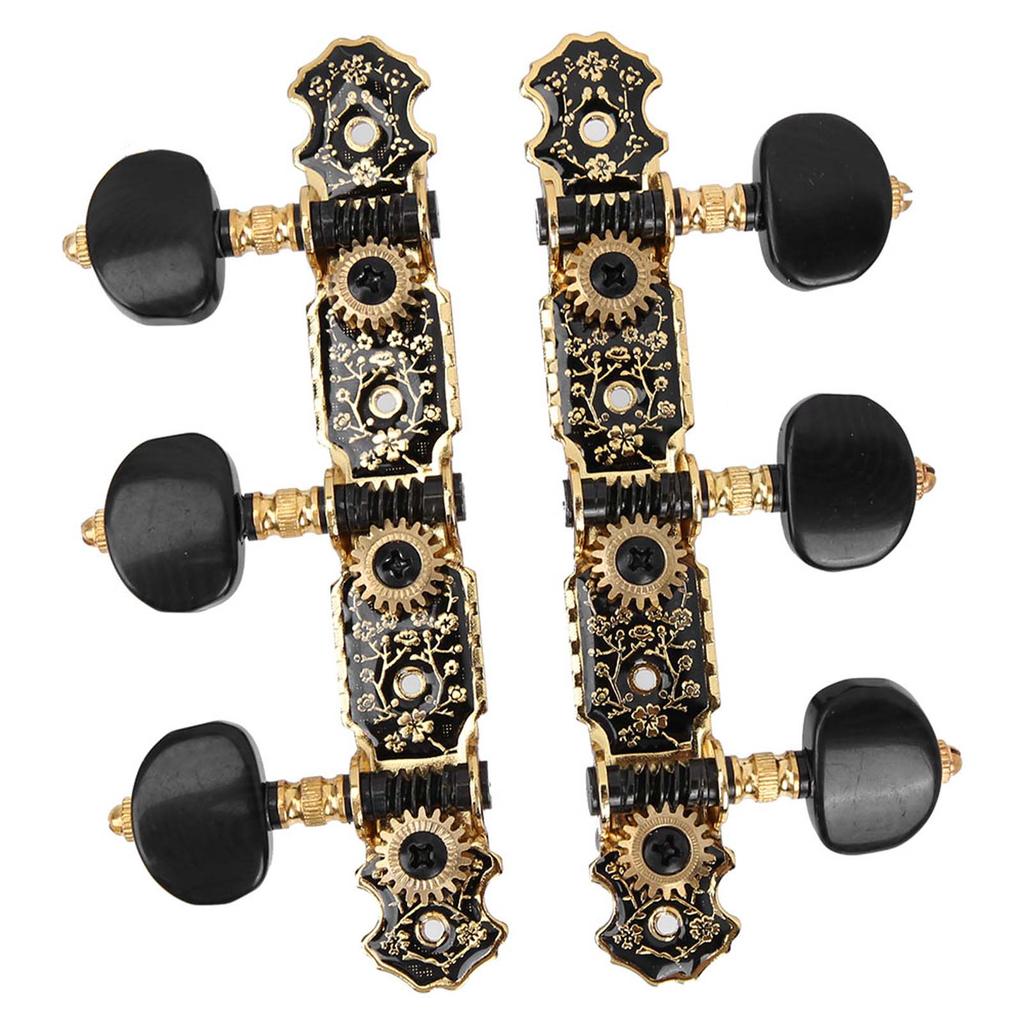 Akusztikus gitár 1:18 Hangolókulcs Hangolókulcsok Csigák Gépi Fejek Csere 3L3R