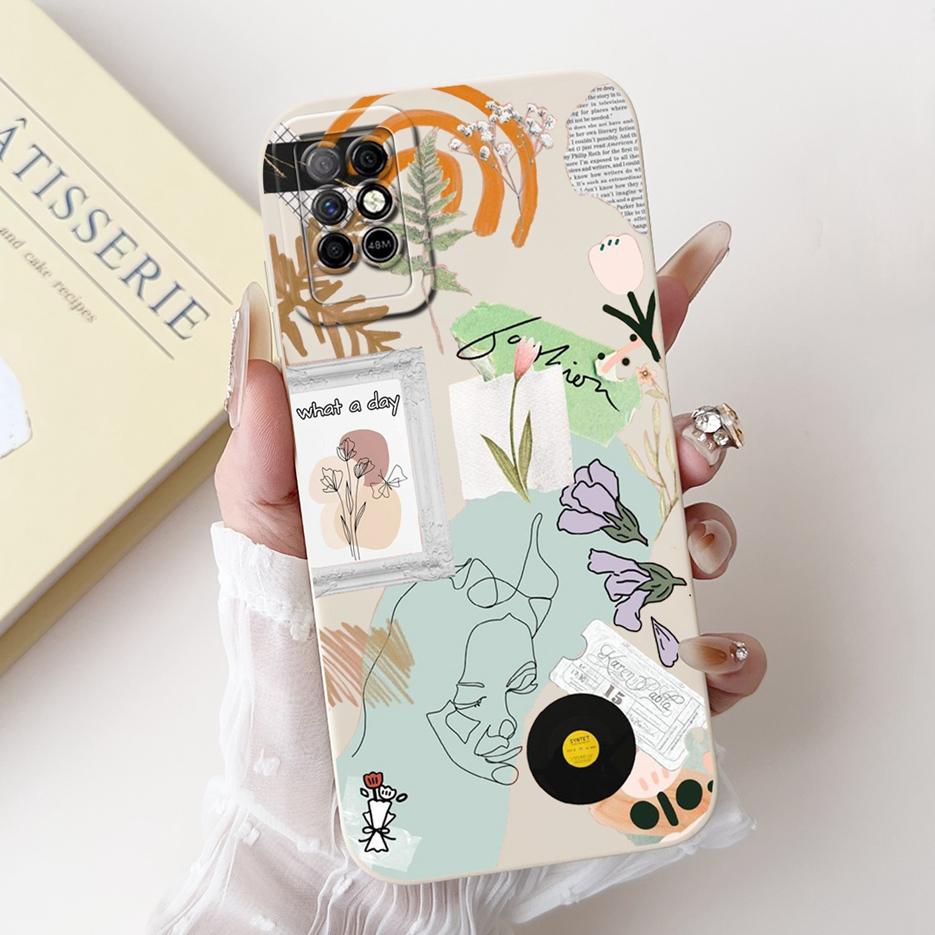 Für Infinix Note 8i Hülle X683 X683B Luxus Kunst Bemalte Abdeckung Weiche TPU Handyhülle Für Infinix Note 8 X692 Note8 Note8i Rückseite