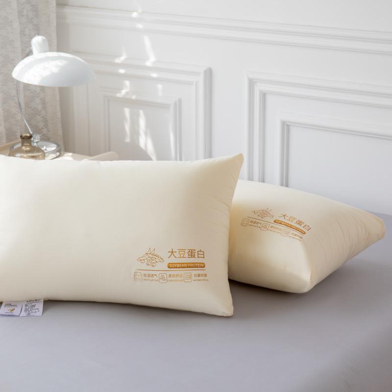 All-cotton Class A Soybean Non-collapse Pillow Pure Cotton Household Pillow Core Hotel Cervical Vertebrae Pillow Core