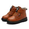 Winter Children's Plus Size Fashionable High Top with Plush Warm Cotton Shoes Snow Boots Cotton Boots 28-39