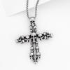 New Retro Cross Skull Pendant Necklace Niche Fashion Men's Necklace