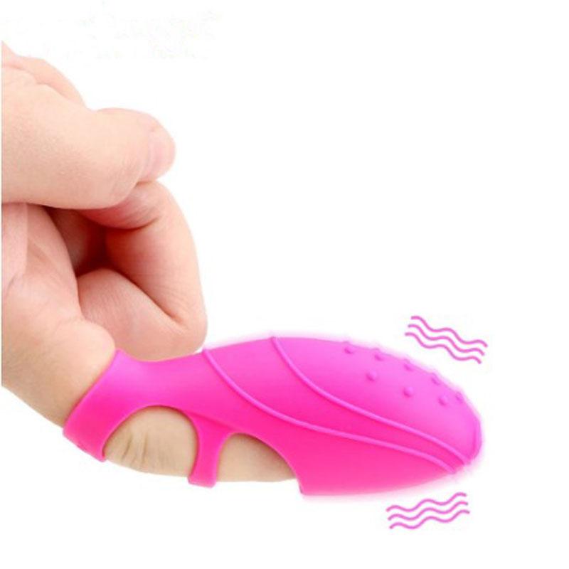 Clit Vibrator Vibrating Finger Sleeves Clitoral Massager Sex Toys for Women