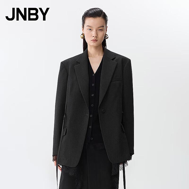 

JNBY 2025 Spring Loose H-Shape Long Sleeve Blazer S