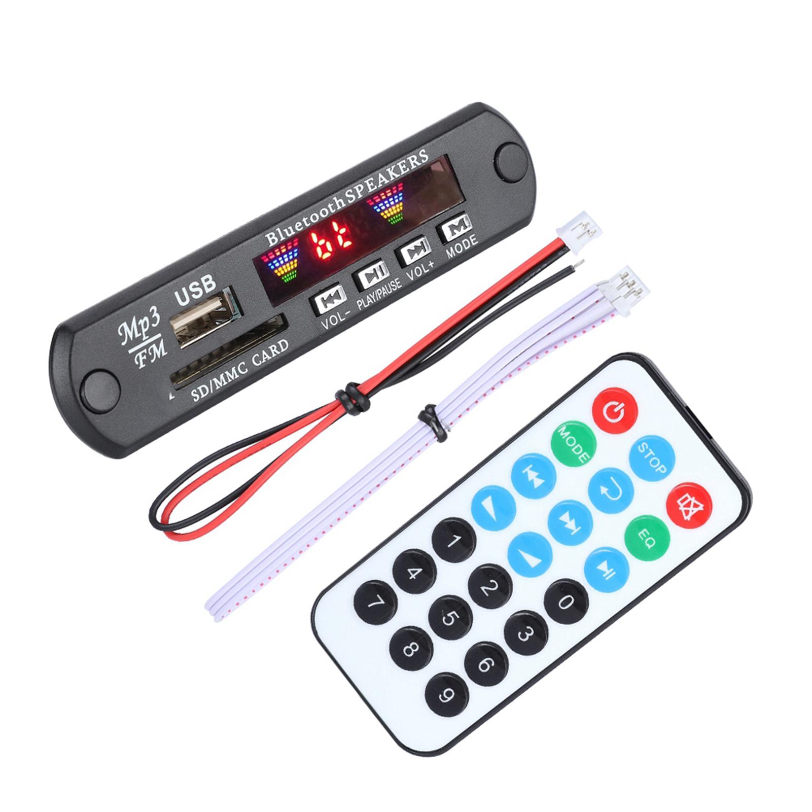 

SDM01Bt U-DX 4 Colors Screen Bluetooth 5.0 FM APE FLAC Decode Board Module