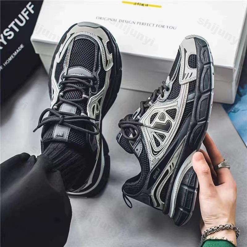 Men's Fashion Outdoor Casual Shoe 2025 Lace Up Platform Sneakers Comfort Running Shoes Men Training Shoes Zapatillas De Hombre