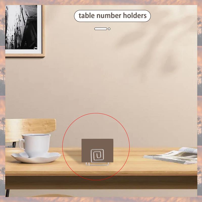 

2025 Trend 30 Pieces Table Card Holder Wire Place Card Holder Menu Holder Photo Holder Clips Card Stand For Weddings,Dinner Part серебряный