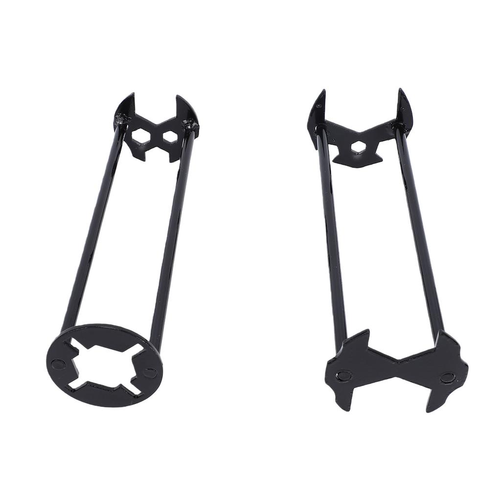 Multifunctional Sink Wrench Stainless Steel Four Jaw Hex Basin Wrench Faucet Tool for Tight Spaces Kitchen Bathroom