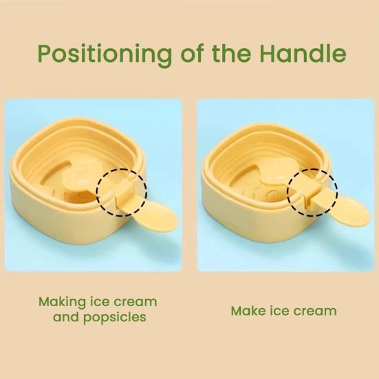 Forma na zmrzlinu s víkem Opakovaně použitelná forma na nanuky pro DIY čokoládový dezert Potravinářská forma na led Letní párty potřebyPříslušenství