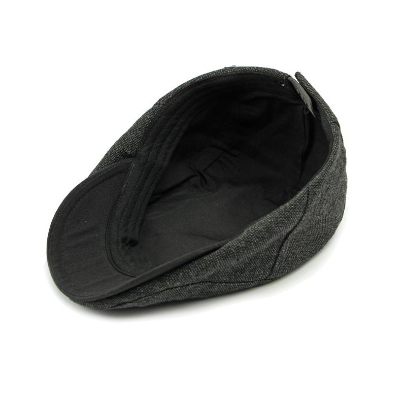 Spring Autumn Beret Men's British Vintage Forward Hat Paintsman's Hat Peaked Cap