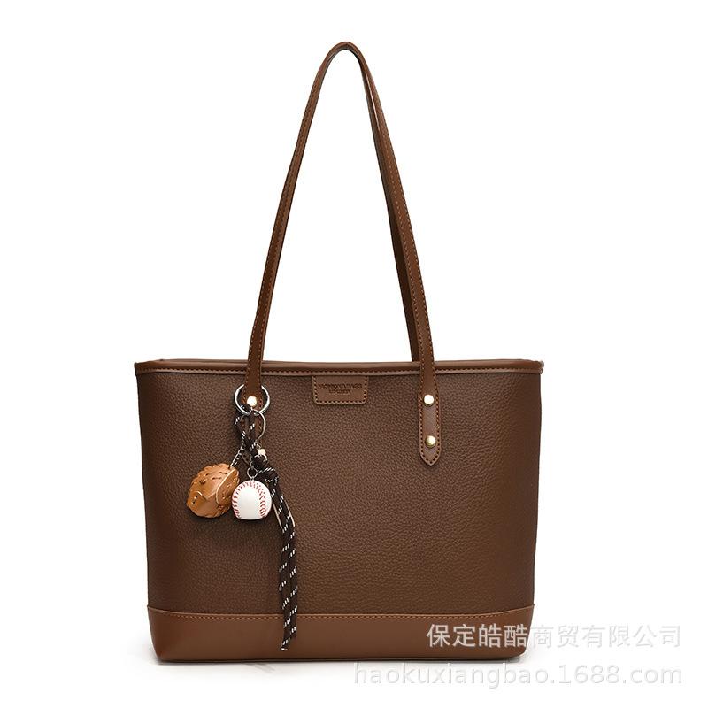 Premium Commuter Large-capacity Bag 2025 New Women's Bag Fashionable Versatile Shoulder Bag Autumn and Winter Popular Tote Bag