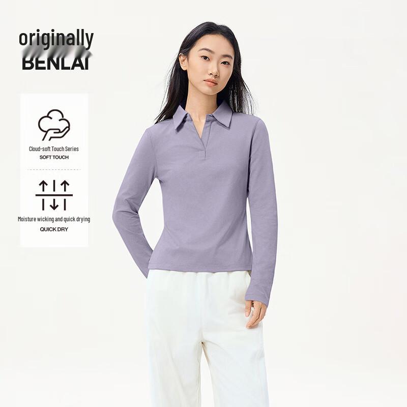 

Benlai Women s Cloud-Feel Quick-Dry Long Sleeve T-Shirt M