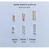 Beixi S925 Sterling Silver Double-Ended Ear Studs with Round Bead for Men and Women