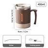 Anti Scalding Coffee Cup Office Workers Tea Coffee Mug 304 Stainless Steel Water Cup Portable Drinking Cup With Straw