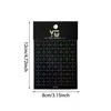 Airbrush Stencil For Nails Heart Bow Stars Pattern Hollow Nail Sticker Templates For French Manicure Tips Nail Design