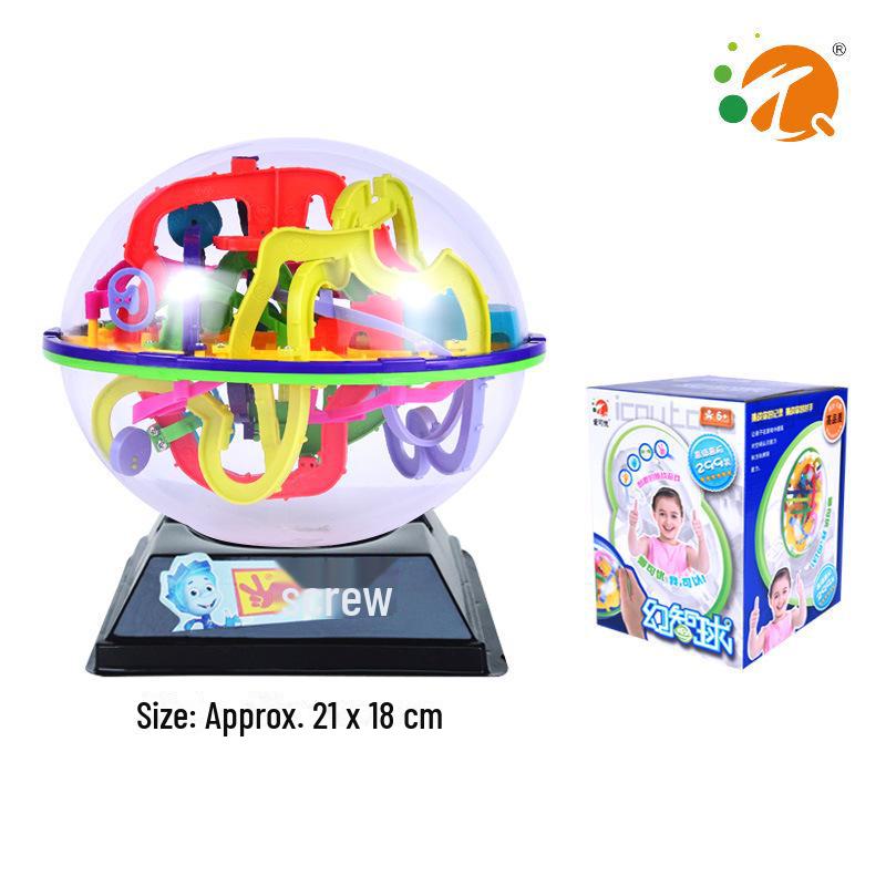 Aikeyou 3D Brain Maze Ball: Large Educational Toy for Children's Concentration and Track Training.