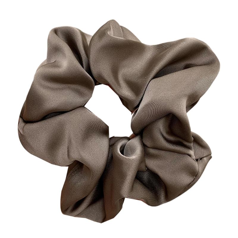 Ruched Hair Scrunchies Thick Oversized Hair Scrunchy Elegant Hair Rope Scrunchy Women Ponytail Holder