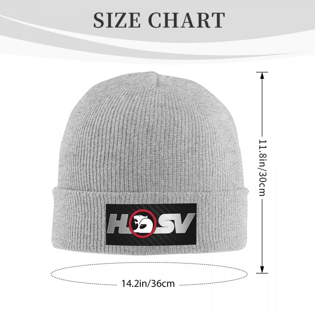 HOLDEN HSV Warme Strickmütze Hip Hop Mütze Herbst Winter Outdoor Beanie Hüte für Männer Frauen Erwachsene