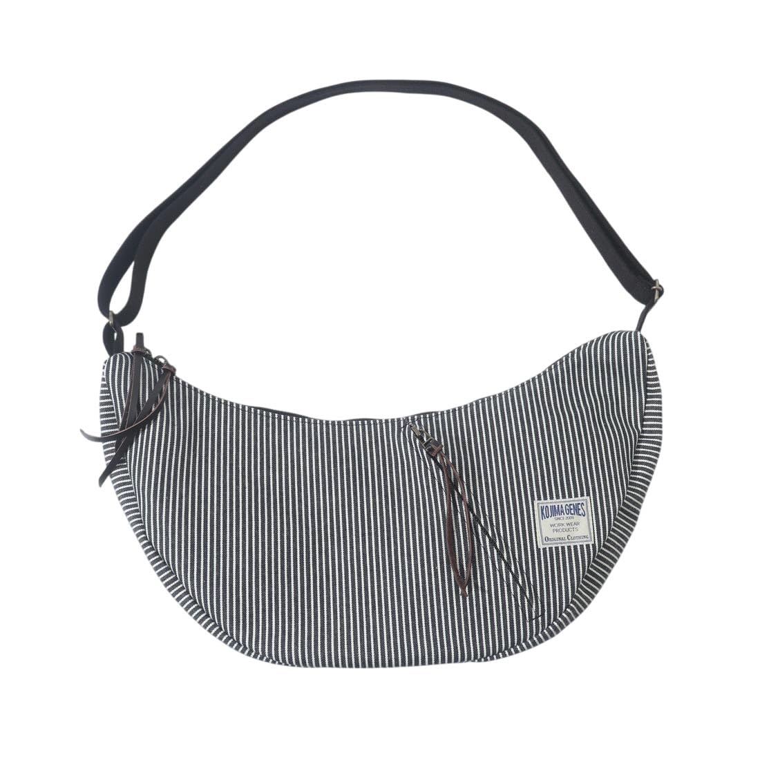Kojima Jeans Crescent Shoulder Bag RNB-9002N hickory free men s