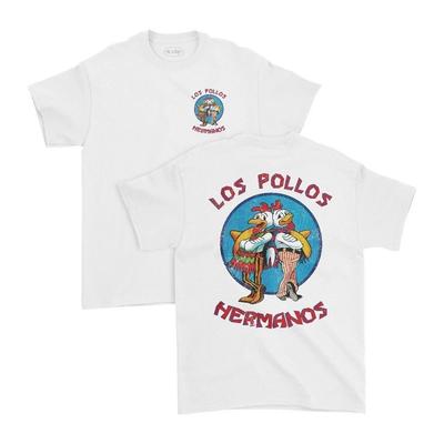 'Los Pollos Hermanos' Breaking Bad T-Shirt Unisex Kurzarmshirt (doppelseitig) S-5XL Unisex T-Shirt