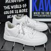 Men White Sports Shoes 2024 New Comfortable Mesh Breathable Men's Casual Sneakers Versatile Lace-up Vulcanized Shoes Man Shoes