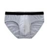 Men Underwear Ice Silk Mesh Breathable Comfortable Boxer Panties Triangle Briefs