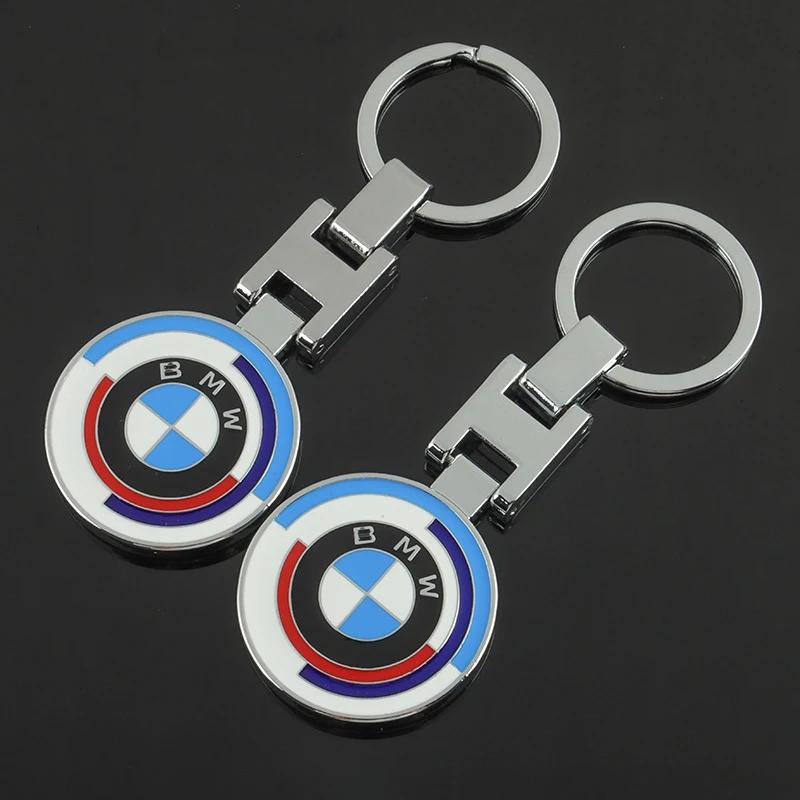 Car Emblem Keychain H Buckle Double-sided Key Ring For BMW G30 G32 G01 G02 G05 G06 G07 G26 G23 G22 F40 F20 G08 G16 G15 G14 G12 rvbf26