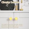 10Pcs Knob Set Kitchen Handles Door Pulls Gold Wardrobe Cupboard Furniture Drawer Cabinet Knobs Hardware Stylish Furniture Knob