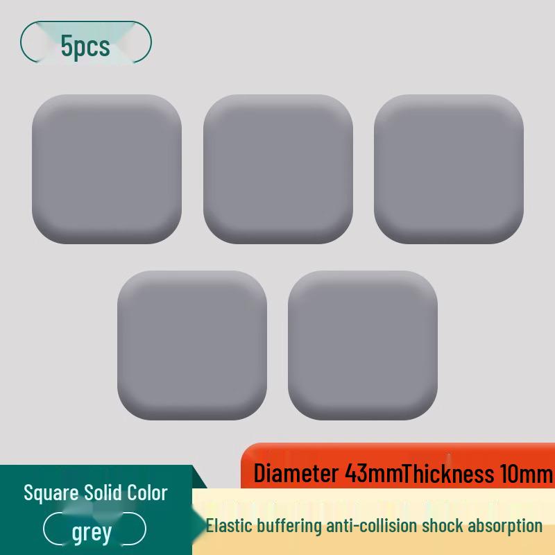 Door Stopper: Punch-Free Silicone Magnet for Bathroom with Anti-Collision Pad