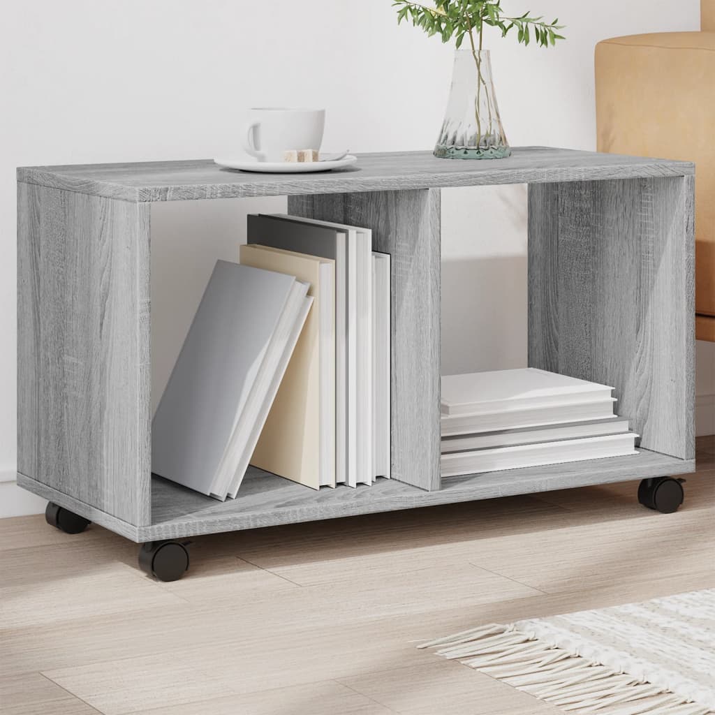 Mobile Grey Sonoma Cabinet 72 x 33 x 42.5 cm Particleboard